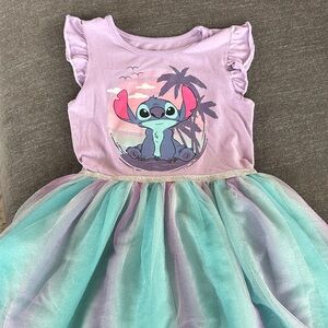 Disney Purple and Teal Stitch Dress